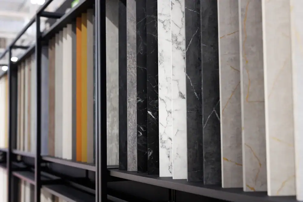 marble tile samples display miami dade county florida